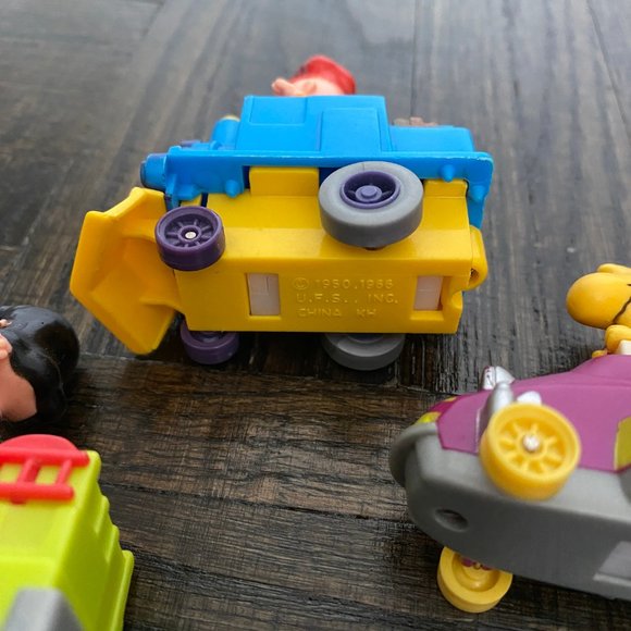 1989 Charlie Brown Pullback McDonalds Happy Meal Toys - set of 3 - Picture 4 of 5